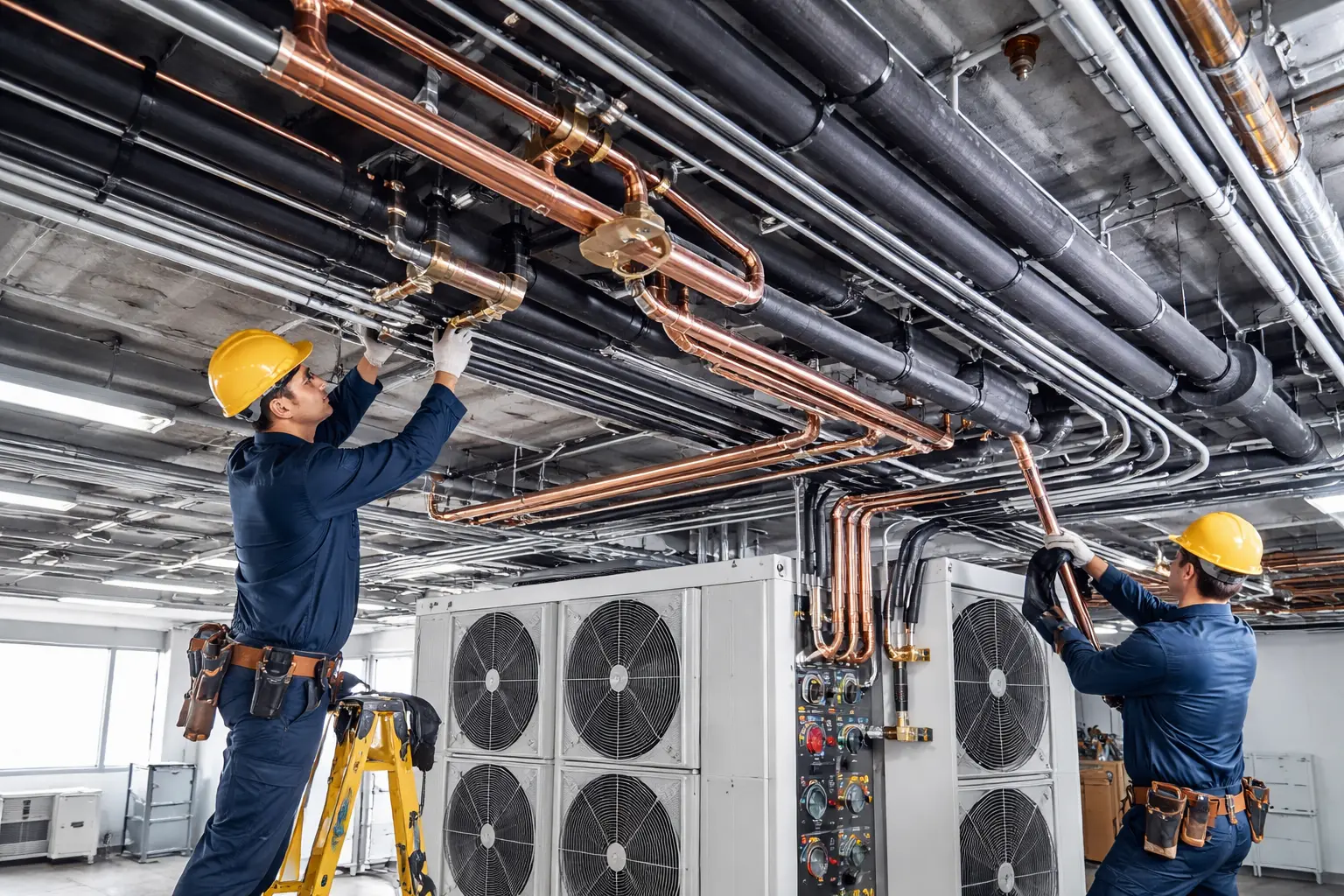 VRV Commercial AC Pipeline